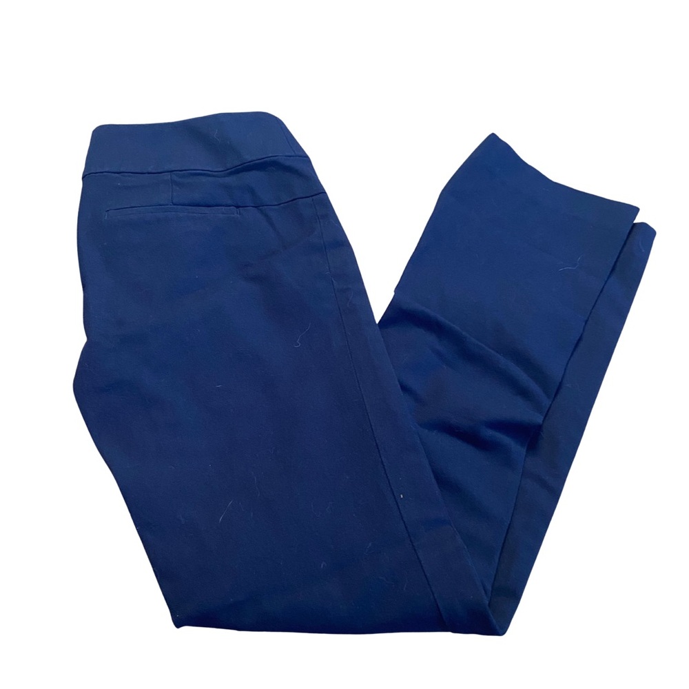 LOFT Marisa Straight Navy Dress Pants | Size 2